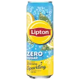 Lipton Sparkling Ice Tea Zitrone ohne Zucker 0,33l