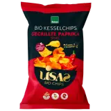 Lisas Bio-Kesselchips Gegrillte Paprika 115g