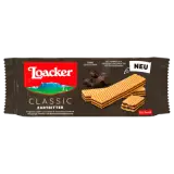 Loacker Knusprige Waffeln mit Bitterschokoladencreme Zartbitter 135g
