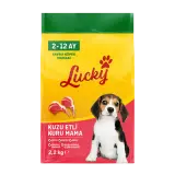 Lucky Kuzu Etli Yavru Köpek Maması 2,2 Kg