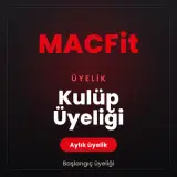 MACFit Kulüp Üyeliği üyelik paketi