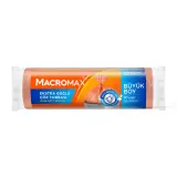 Macromax Extra Güçlü Çöp Torbası Büyük Boy 10 Adet