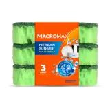 Macromax Mercan Sünger 3 Adet