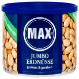 Max Jumbo Erdnüsse geröstet & gesalzen 300g