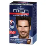 Men Perfect Erkek Saç Boyası 80 Kahve Siyah 80 ml