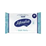 Mendiva Islak Havlu 56 Adet