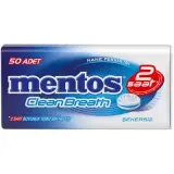 Mentos 2 Saat Clean Breath Nane Aromalı Şeker 35 g