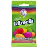 Migros Kürecik Ekşi Kaplamalı Karışık Meyve Aromalı Şekerleme 25 g