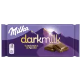 Milka darkmilk Schokolade Dunkle Alpenmilch 85g