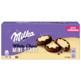 Milka Mini Stars White Choc 185g