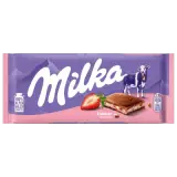Milka Schokolade Erdbeer 100g