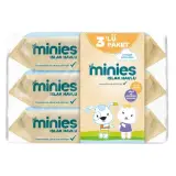 Minies Islak Havlu 3x72 Adet