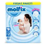 Molfix Bebek Bezi Mini 80 Adet