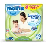 Molfix İzotonik Ferah Temizlik Mendili 180 Adet