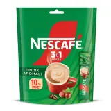 Nescafé 3'ü 1 Arada Fındıklı 10'lu Paket 170 g