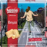 Nestlé Classic Beyaz Kare Çikolata 60 g