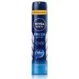 Nivea Men Fresh Active Erkek Sprey Deodorant 200 ml