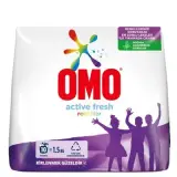 Omo Matik Active Fresh Renkliler 10 Yıkama 1,5 kg