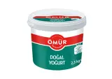Ömür Yarım Yağlı Yoğurt 2,5 kg