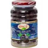 Öncü Siyah Yağlı Zeytin 261-320 M-S 500 g