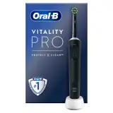 Oral-B Vitality Pro Koruma Temizlik Siyah Şarjlı Diş Fırçası 1 Adet
