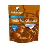 Pakmaya Şeker İlavesiz Sütlü Pul Çikolata 70 g
