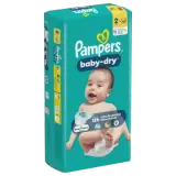 Pampers Baby-Dry Windeln Gr.2 4-8kg 58 Stück