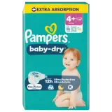 Pampers Baby Dry Windeln Gr.4+ Maxi Plus 10-15kg 42 Stück