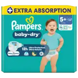 Pampers Baby-Dry Windeln Gr.5+ 12-17kg 36 Stück