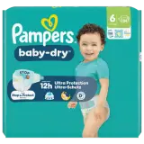 Pampers Baby-Dry Windeln Gr.6 Extra Large 13-18kg 34 Stück