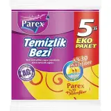 Parex Rengarenk Temizlik Bezi 5 Adet