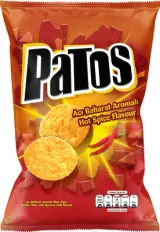Patos Acı Baharat Aromalı Mısır Cipsi 185 g