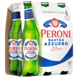 Peroni Nastro Azzurro Lagerbier 6x0,33l
