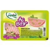 Pınar Aç Bitir Fıstıklı Hindi Salam 50 g