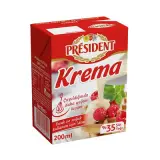 President %35 Yağlı Krema 200 ml