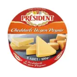 President Cheddarlı Üçgen Peynir 100 g