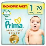 Prima Premium Care Eko Yenidoğan Bebek Bezi 70 Adet