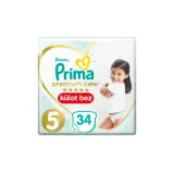 Prima Premium Care Külot Bez 5 Beden 12- 34 Adet 17 kg