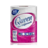 Queen Dev Rulo Kağıt Havlu 300 Yaprak