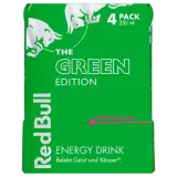 Red Bull Energy Drink Green Edition Kaktusfrucht 4x0,25l