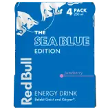 Red Bull Energy Drink Sea Blue Edition Juneberry 4x0,25l