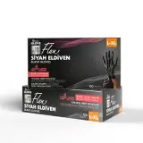 Reflex Flex Tpe Siyah Eldiven L-Xl 100 Adet