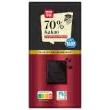 REWE Beste Wahl 70% Kakao Bitterschokolade 100g