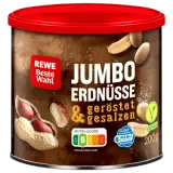 REWE Beste Wahl Jumbo Erdnüsse geröstet & gesalzen 200g
