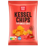 REWE Beste Wahl Kesselchips Sweet Chili 150g