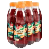 REWE Beste Wahl Pfirsich Eistee 6x0,5l