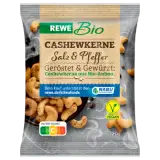 REWE Bio Cashewkerne Salz & Pfeffer geröstet 125g