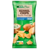 REWE Bio Kesselchips Sauerrahm Kräuter Style 125g