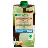 REWE Bio Sauerkrautsaft mit Meersalz 0,5l