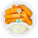 REWE To Go Karottini mit Frischkäse-Lauch-Dip 120g